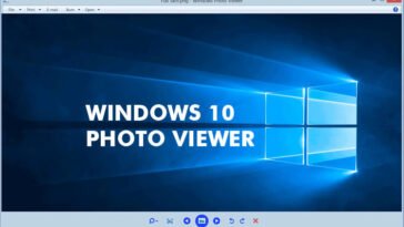 Windows 10 Photo viewer app