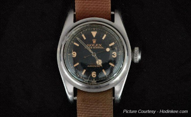 This Vintage Rolex Submariner Sold for a Record Breaking Price 7 Vintage Rolex Submariner 6538 – The Record-Breaking Watch