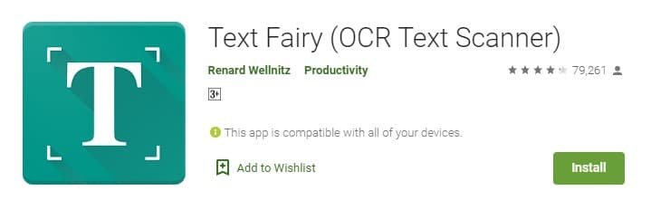 Text Fairy (OCR Text Scanner) Text Fairy (OCR Text Scanner)
