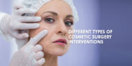 The different types of cosmetic surgery interventions