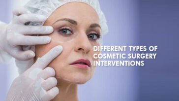 The different types of cosmetic surgery interventions